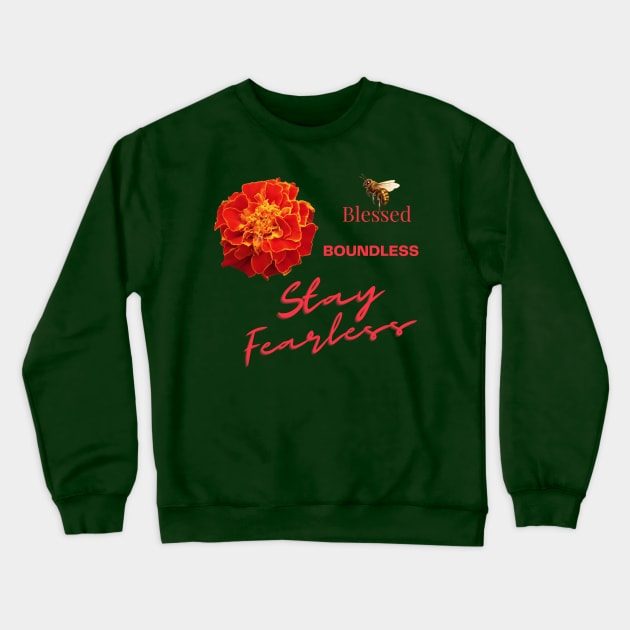 Wear Your Motivation - Inspire Your Space Crewneck Sweatshirt by Karen Ankh Custom T-Shirts & Accessories